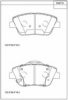 ASIMCO KD99719 Brake Pad Set, disc brake